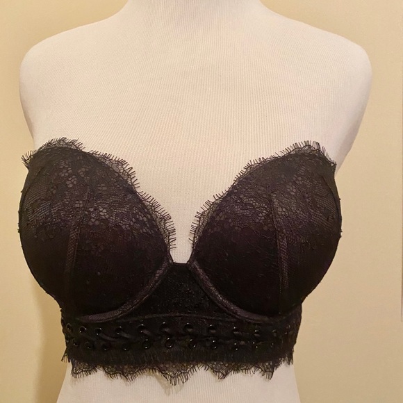 VS Very Sexy Multi-Way Lace Grommet Longline Bra - Picture 8 of 10
